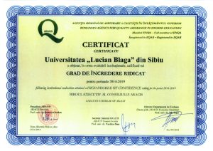 Certificat ARACIS