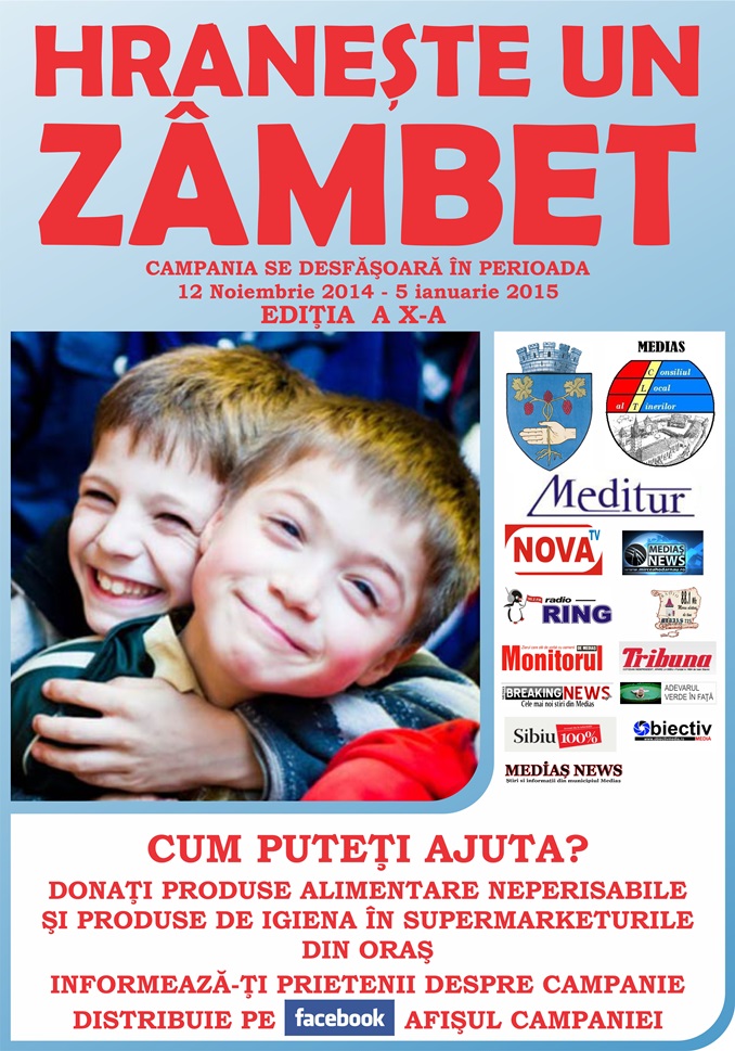 HRANESTE UN ZAMBET 2014 mare
