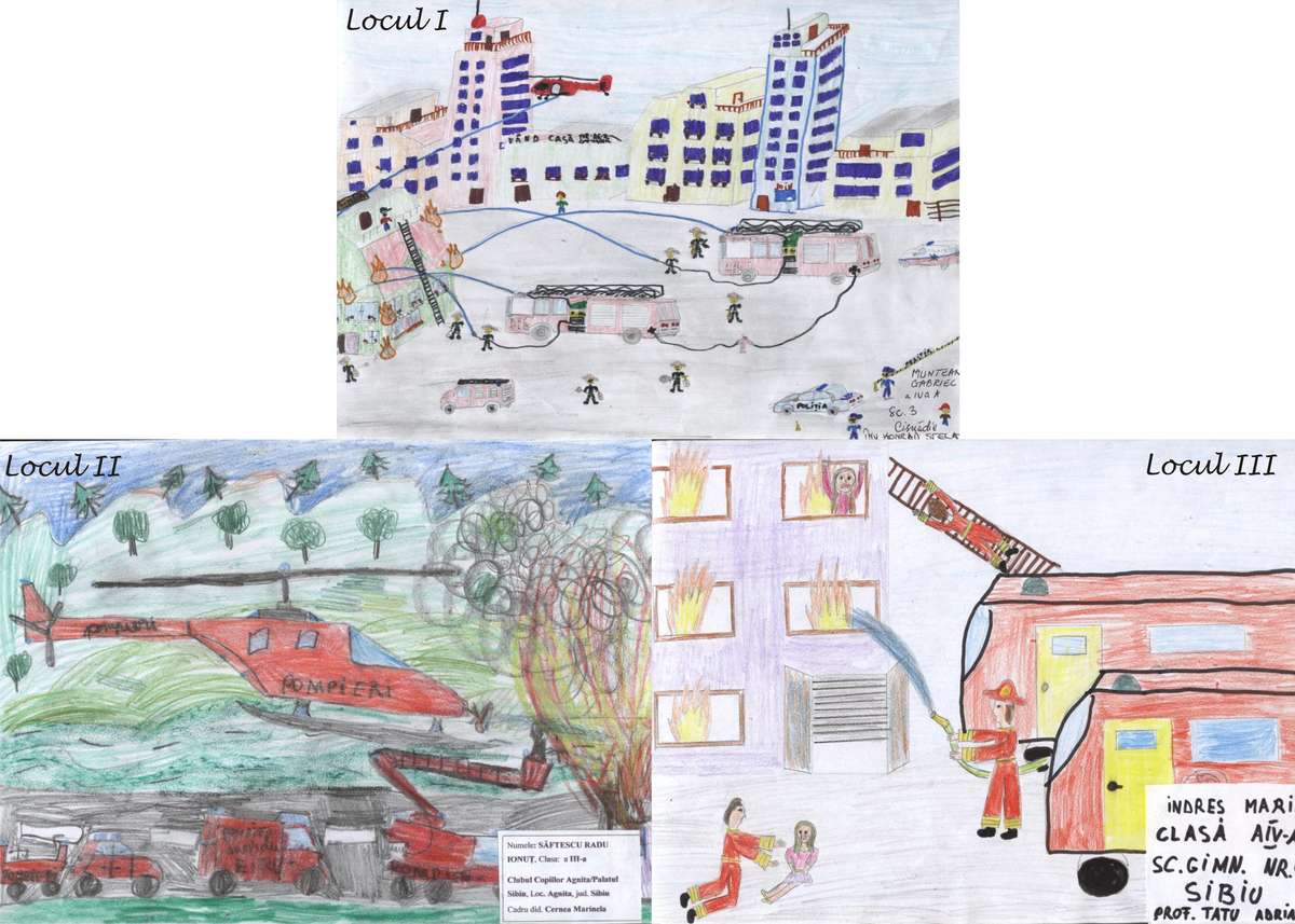 colaj desene castigatoare